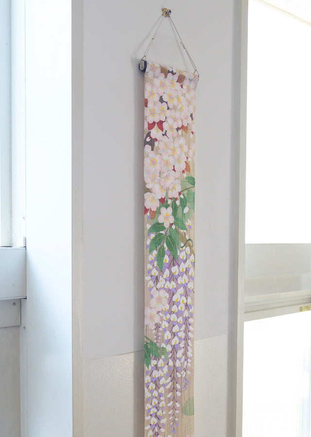 Thin tapestry (Hanami Yusan) Made to order in 30 days