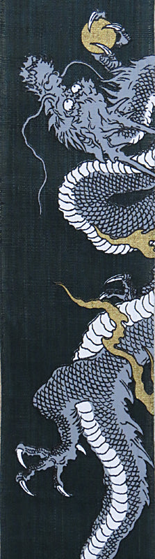 豆タペストリー（飛龍乗雲）約10×60cm