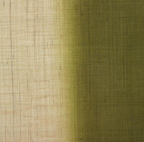 Vertically dyed noren (pine needle color) 