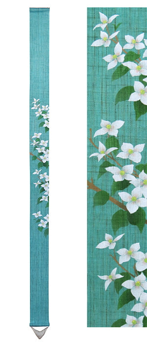 細タペストリー（山法師）