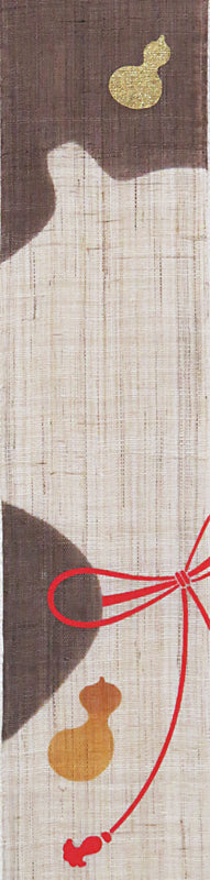 細タペストリー（瓢箪）W10×H170cm