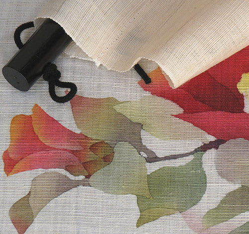 Japanese-style modern tapestry (camellia2) tubaki2